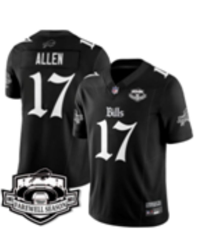 Men 2026 Buffalo Bills #17 Allen Black 7th generations Nike Limited NFL Jersey style 08